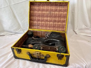 lot 169 image: Vintage Pair of Roller Skates in Carrying Suitcase