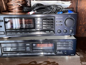 lot 191 image: Onkyo Quartz Synthesized Tuner Amplifier and Onkyo Compact Disc Player