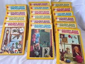 lot 157 image: Set of The Golden Book Encyclopeia Books Vol 1-16