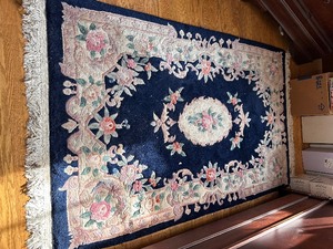 lot 154 image: Set of Two Vintage Area Rugs