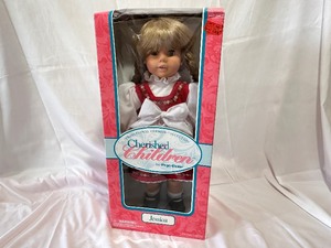 lot 124 image: Engel Puppe Cherished Children Jessica German Limited Edition Doll NEW