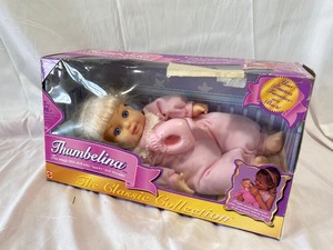 lot 127 image: Thumbelina Classic Collection Mattel Doll in Box