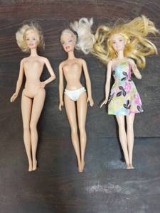 Three Barbie