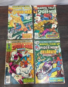 4 Vintage Spider Man Comics
