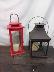 Two Outdoor Lanterns