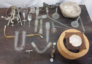 Collection of Vintage Science Lab Equipment