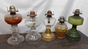 5 Oil Lamps