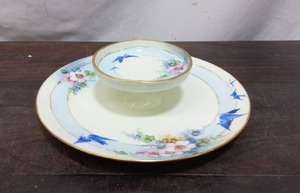 Old Two Tier Tidbit Tray