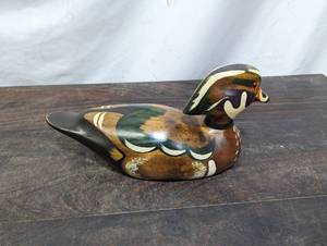 The Wooden Bird Factory Wood Duck Drake