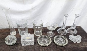 Collection of Clear Glassware