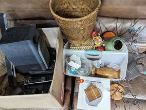 Collection Of Dcor, Electronics, And More