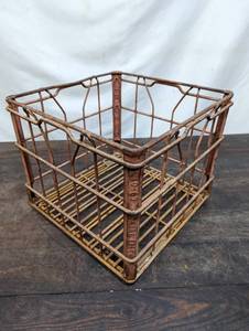 Vintage Metal Crate