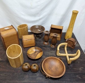 Collection Of Wood Items
