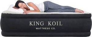 lot 119 image: King Koil Luxury Air Bed -Queen