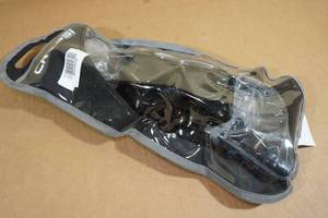 lot 22 image: Cressi Pano 4 Snorkel Set -Black