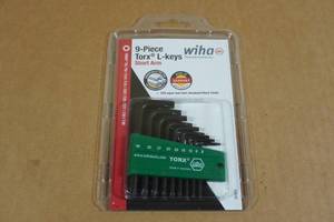 lot 41 image: Wiha 9-Piece Torx L-Key Set