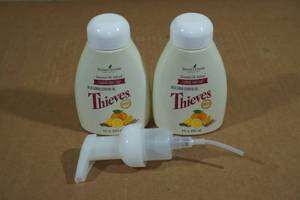 lot 52 image: 2 Young Living Essential Oil Infused Thieves Foaming Hand Soap 8oz