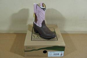 lot 95 image: Smoky Mountain Boots -Kids 11, PinkBrown