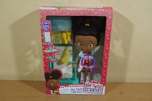 lot 102 image: Netflixs Ada Twist Scientist Lab Doll Set