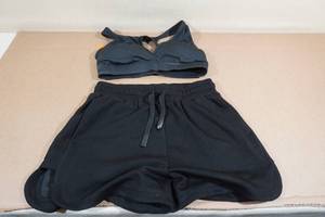 lot 133 image: Handful Sports Bra with Shorts -Medium