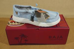 lot 212 image: Lamo Womens Paula Breeze Slip-On Shoes -Size 8, Blue