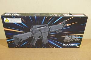 lot 220 image: UKArms M-16C Spring Powered Airsoft Rifle
