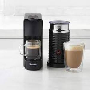 lot 115 image: Nespresso Essenza Mini with Aeroccino3