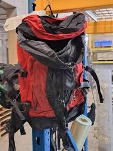 lot 144 image: The North Face Hiking Backpack