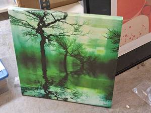 lot 179 image: Painting - Treescape by Parvez
