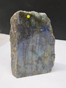 lot 63 image: Display Gem #13 5-12 One-Side Polished Labradorite Tower for display