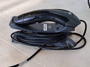 lot 210 image: Honeywell Voyager 1202g Barcode Scanner with Scanner Base