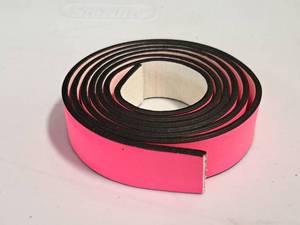 lot 79 image: Lot of (50 Rolls) 34 Pink Leather Crafting Strips