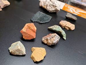 lot 44 image: Gemstone Rough Lot #2 Gem Rough For Cabbing. Various Jasper, Agate, Quartz