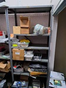 lot 303 image: Metal Shelving Unit