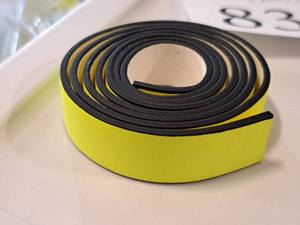 lot 83 image: Lot of (47 Rolls) 34 Yellow Leather Crafting Strips