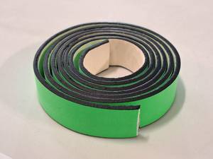 lot 82 image: Lot of (70 Rolls) 34 Green Leather Crafting Strips