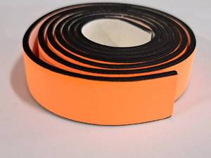 lot 84 image: Lot of (120 Rolls) 34 Orange Leather Crafting Strips