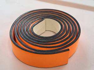 lot 86 image: Lot of (30 Rolls) 34 Orange Leather Crafting Strips