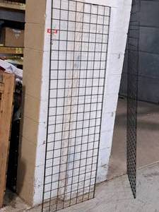 lot 358 image: Lot of (5) Grid Walls 2x6