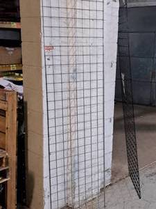 lot 360 image: Lot of (5) Grid Walls 2x6