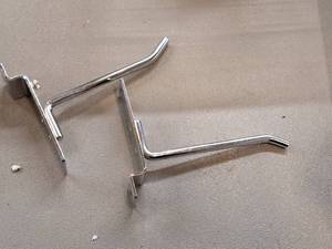 lot 373 image: Lot of (50) 4 Slat Wall Hooks