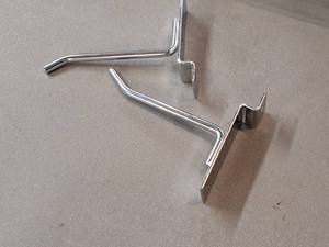 lot 377 image: Lot of (50) 4 Slat Wall Hooks