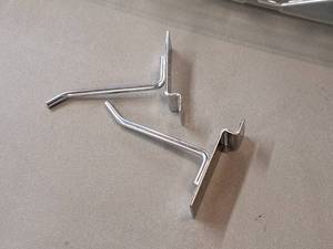 lot 380 image: Lot of (50) 4 Slat Wall Hooks