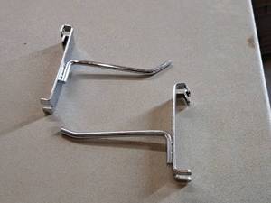 lot 413 image: Lot of (50) 4 Grid Wall Hooks