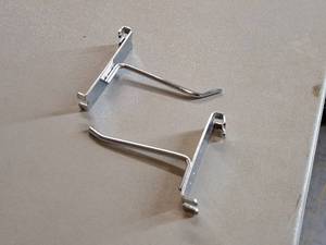 lot 412 image: Lot of (50) 4 Grid Wall Hooks