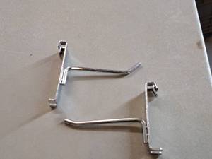 lot 407 image: Lot of (50) 4 Grid Wall Hooks
