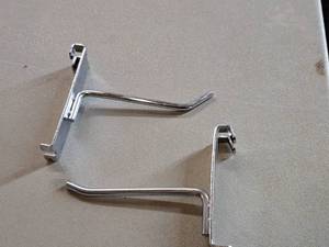 lot 401 image: Lot of (50) 4 Grid Wall Hooks