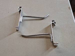 lot 398 image: Lot of (50) 4 Grid Wall Hooks