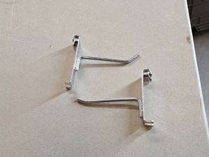 lot 389 image: Lot of (50) 4 Grid Wall Hooks