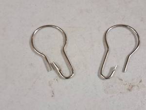 lot 417 image: Lot of (1 Box) Shower Curtain Hooks